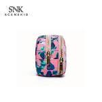 Wholesale Custom Vintage Floral Printed Waterproof Wash Cosmetic Bag