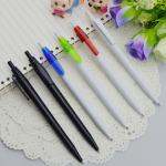 Factory hot selling and high quality plastic rubber square shape hotel pen
