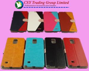 Wholesale 2 Colors Lether Case For Samsung Galaxy Note 4 from china suppliers