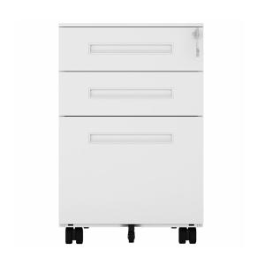 Wholesale Black 5 Castors Letter Storage 3 Drawer Steel File Cabinet from china suppliers