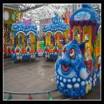 customized electric track train, under sea world train ride for sale