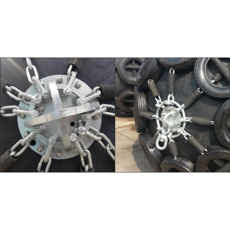 Anti Explosion 0.05MPa / 0.08MPa Yokohama Type Fender Pneumatic Rubber Fender