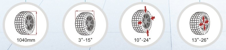 Double Speed Tire Changing Machine For Max 26 Inch Rim