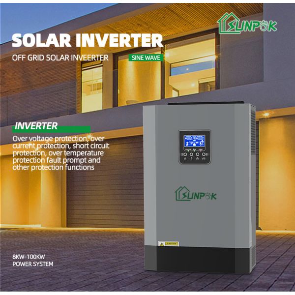 SUNPOK Inverter Spf 5kw Wifi Monitoring Off Grid Solar Inverte