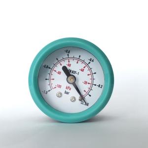 Wholesale 40mm Plastic Pressure Gauge 1 Bar ABS Center Back Mount Pressure Gauge from china suppliers