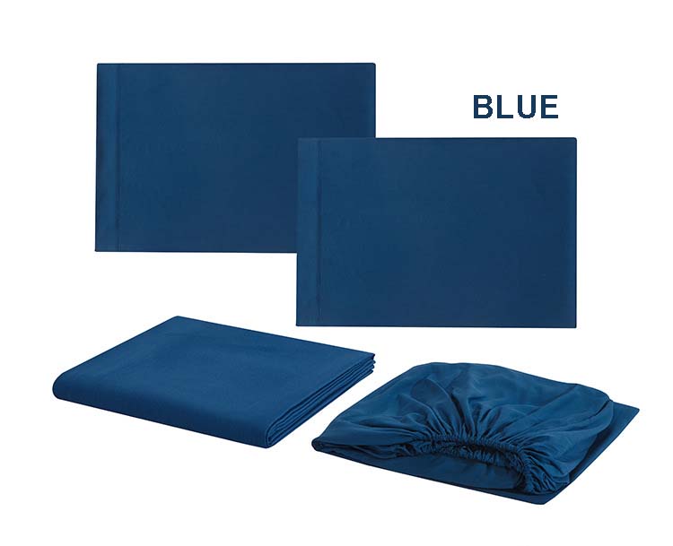 100% Polyester Brushed Pongee Microfiber Bed Sheet Set for Hotel All-Season Bedding