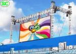 Wireless Programmable Full Color Led Screen For Advertising Outdoor , Great