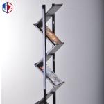 OEM 240X305mm Floor Standing Display Rack Double Sided Display Stand
