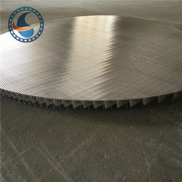 Stainless Steel Wedge Wire Screen Panels For Solid - Liquid Separation