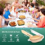 Air Fryer Paper Liners,125Pcs Parchment Paper, Air Fryer Disposable Paper Liner