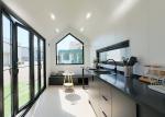 AS / US STANDARD Affordable Prefab Tiny House On Wheels With Bedroom Bathroom