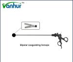 Surgical Clamp Laparoscopic Atraumatic Dual Action Bipolar Coagulating Forceps