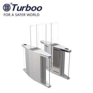 Wholesale Tempered glass Half Height Speed Gate Turnstile Security Rfid Card Reader from china suppliers