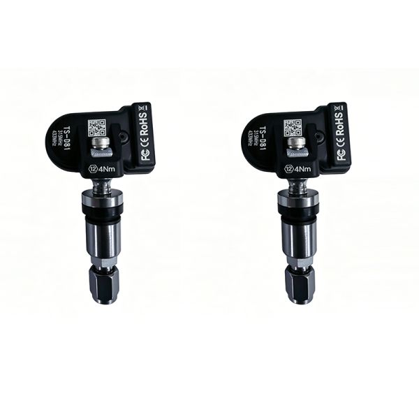 Tire Pressure Monitor System Gray Gun Metal Valve Stem Universal Tpms Sensor