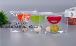 Stand Up Zip Bag PVC Cosmetic Clear Packaging Pouch Cosmetic Bag,Gusset/Organ