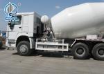 HOWO A7 Concrete Mixer Trucks Diesel 8cbm 6x4 EuroII With Italy Motor