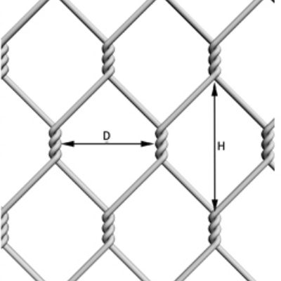 Anticorrosive 2.0mm Hexagonal Gabion Cage Galvanized Woven