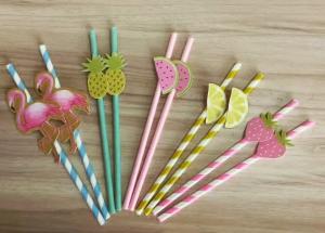 Wholesale 100% Biodegradable Eco-friendly FDA approved Party paper drinkingstraws from china suppliers