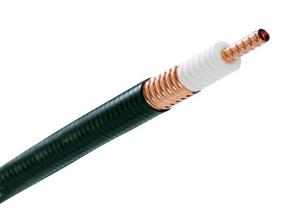 Wholesale 7 / 8 &quot; Flexible RF Feeder Cable , 50 Ohm Corrugated Coaxial Cable High Shielding from china suppliers