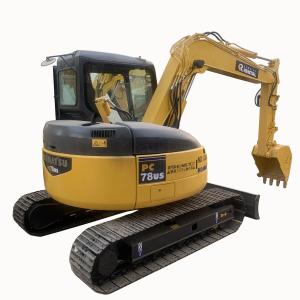Wholesale Japan KOMATSU Pc78us 7 Ton Mini Crawler Excavator in Shanghai 0-2000 Working Hours from china suppliers