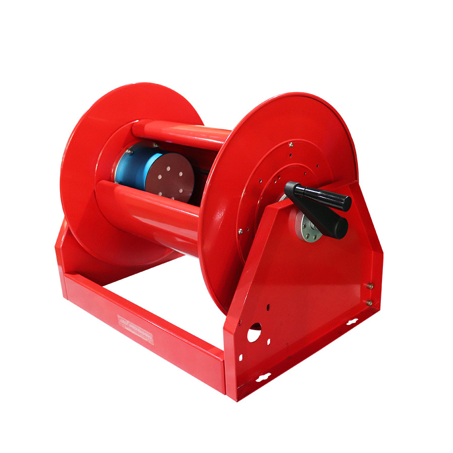 High Pressure Metal Stainless Steel Cable Reel Hand Crank Hose Reel For Car Washing