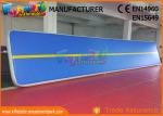 0.9mm PVC Tarpaulin Jumping Inflatable Gym Airtrick Mat / Blow Up Tumbling Mat