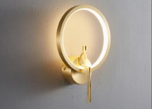 Wholesale Minimalist copper wall lamp bedroom bedside lamp modern simple living room background wall lamp hotel villa stair corridor lamp from china suppliers