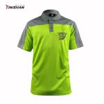 Customized Breathable Cotton Polyester Cricket Polo Shirt with Personalised