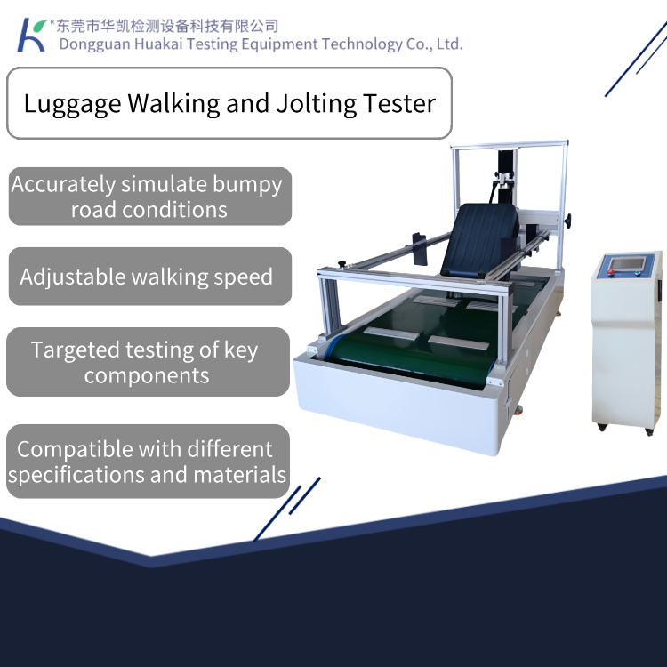 Rolling Luggage Bump for Test Machine Suitcase Wheel Friction and Impact Durability Tester