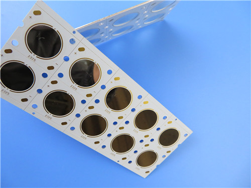 High Reflection 1.2mm Metal Core PCB With White Solder Mask