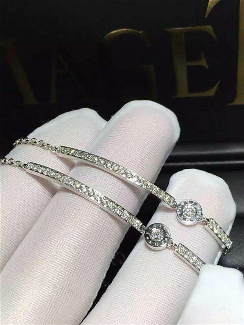 Luxury jewe factory bracelet gold diamond bracelet 18k gold white gold yellow gold rose gold diamond bracelet