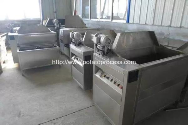 Automatic Discharging French Fries Fryer Machine