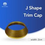 Electronic Signs Jewelite Gold Channel Letter Trim Cap Materials
