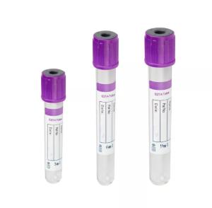 Wholesale EDTA K2 K3 Vacuum Blood Collection Tube PET Plastic EDTA Tube For Laboratory from china suppliers