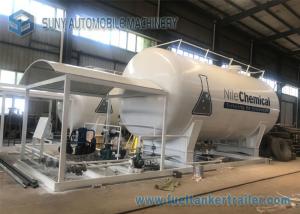 China Professional LPG Tank Trailer Skid Station For Refilling LPG To LPG Cylinder on sale