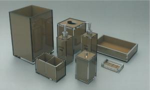 Wholesale Premium resin Amenity Trays For Hotels Chic design thick ingredient from china suppliers