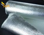 150C Heat Reflective 0.75mm Fabric Aluminum Foil Coated Glass Fiber Welding Fire
