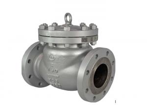 Wholesale H44H Cast Steel Swing Check Valve Steam High Temperature One Way Flange Check Valve from china suppliers
