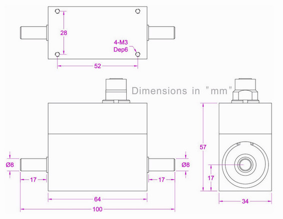 low capacity dynamic torque sensor with shaft design