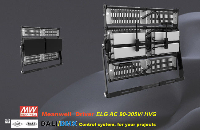 320W 165LM/W LED High Mast Light Rotatable Module Fixtures Long Life Span