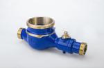 Brass Valve Controlled Water Meter Body , Heavy Duty Water Flow Meter Body