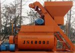 Electric Motor Double Shaft Concrete Mixing Equipment 1000L For Industrial