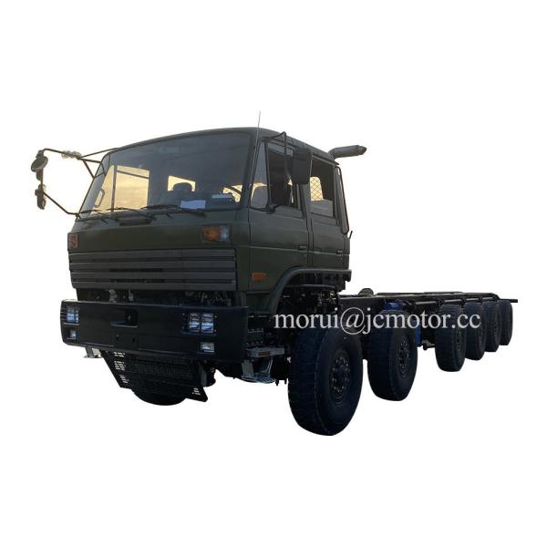Military 12 Wheels Full Drive Six Axle Off Road Truck Chassis 12x12 Transporter