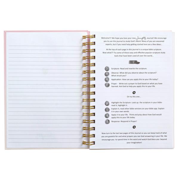 Custom Printing Bible Christian Planner Journal Notebook