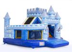 3D Cartoon Outdoor Inflatable Playground Frozen Princess Theme Quick Set Up