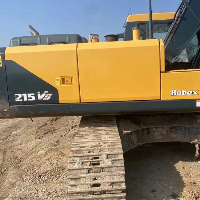 Hyundai Middle Excavator Used Excavator R215VS Excavator 0.92m3 Bucket Capacity For Construction