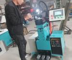 AC Motor Butt TIG Seam Shear End Welder Machine 75~550mm/min