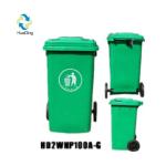 Wholesale Outdoor Trash Cans HDPE 100 liter Plastic Waste Container