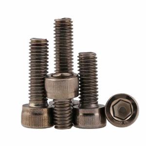 Wholesale Stainless Steel Cylindrical Socket Head Cap Screws Grade12.9 M6 Black ODM from china suppliers