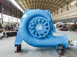Wholesale Vertical Water Turbine 50Hz/60Hz Rated 220V-690V Voltage Air/Water Cooling 450-1000 RPM Brushless from china suppliers